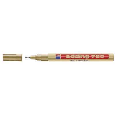 Marker Edding 780 guld 0,8mm metalindfattet spids