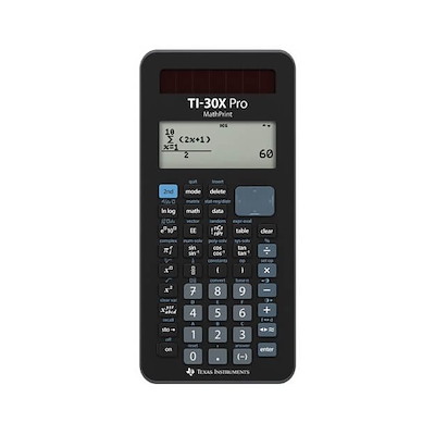 Lommeregner Texas TI-30X Pro Mathprint matematikregner