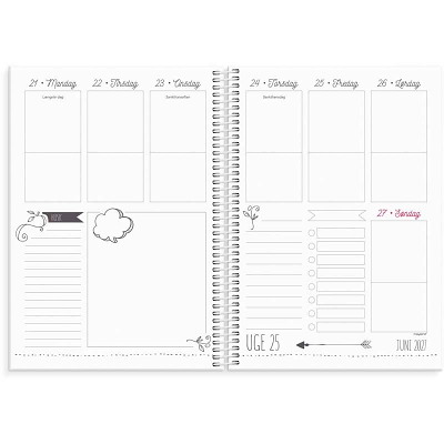 Doodle I ugekalender 2027 Mayland A5