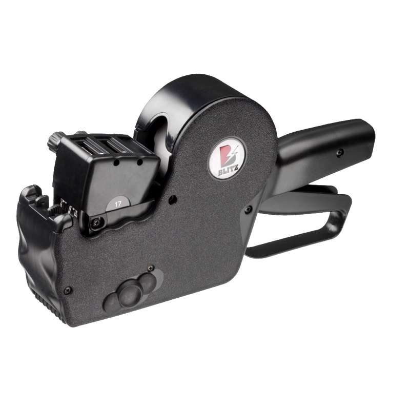 Prismærkepistol Blitz 2 linjer t/etiket 32x19 mm