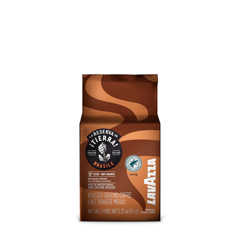 Kaffe Lavazza La Reserva de tierra Brasile formalet 64g/30ps