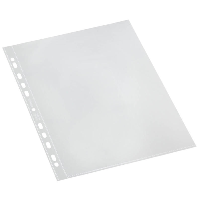 Plastlomme A4 Bantex glasklar 0,11mm åben top 17882 100stk/