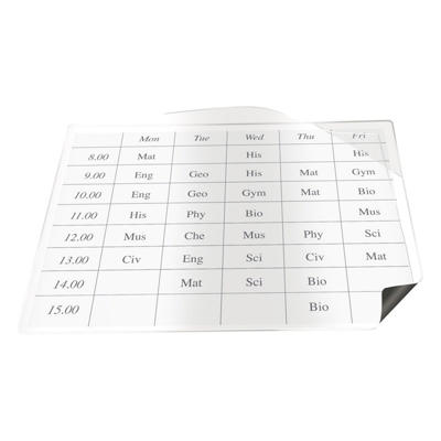 Magnetlomme A4 Quickload åben top & side