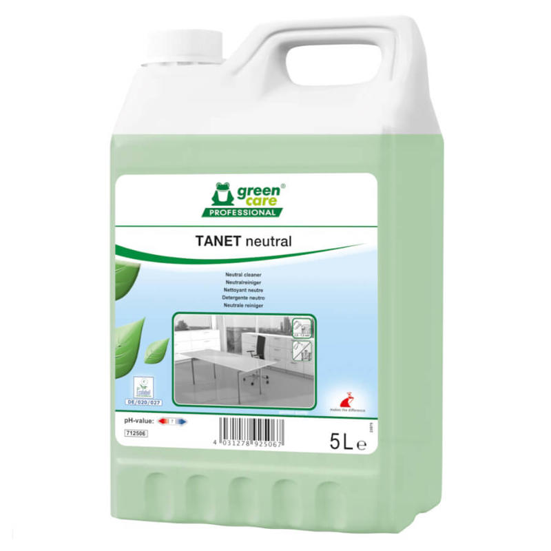 Universalrengøring Tanet Green Care Neutral m/par. 5L