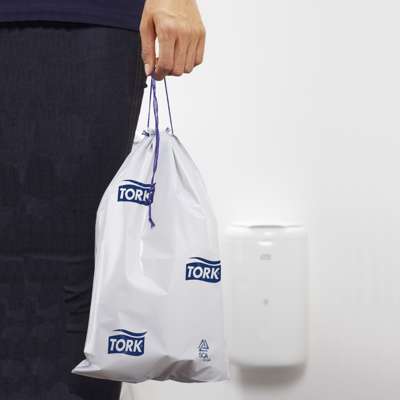 Toiletspand Tork Lady Bin B3 hvid 5l 564000