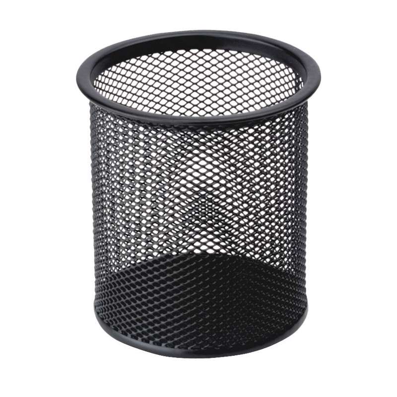 Penneholder tråd metal sort