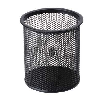 Penneholder tråd metal sort