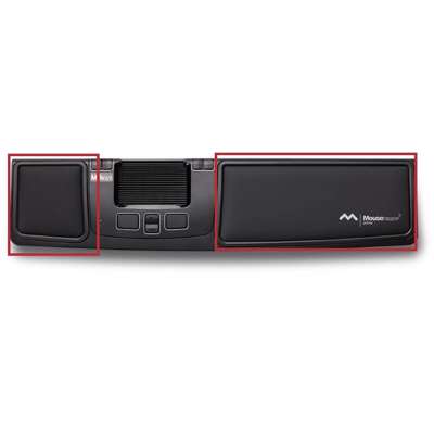 Håndledsstøtte puder t/MouseTrapper Prime sort