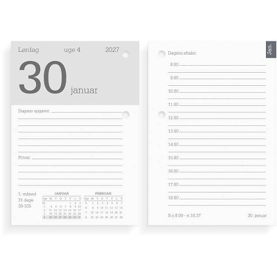 Blokkalender 2027 Mayland REFILL