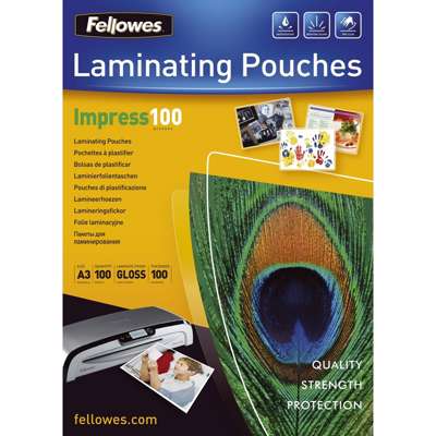 Lamineringslommer A4 80 mic. 216x303mm 100stk/pak