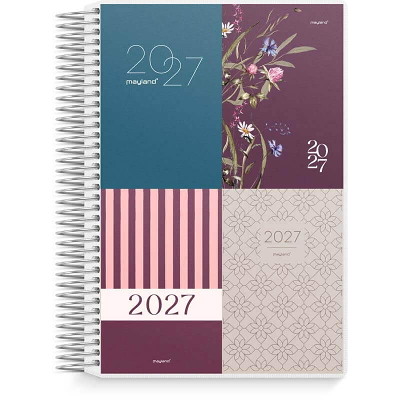 Dagkalender 2027 Mayland m/4 illu. PP-plast