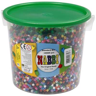 Perler Creas t/perleplader 5x5mm /ass 20.000