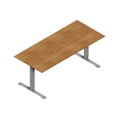 Hæve-sænkebord Dencon 03502 1800x800 alu stel valnød pl