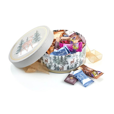 Julegave 2025 Hatteæske Rensdyr, Anthon Berg Mix