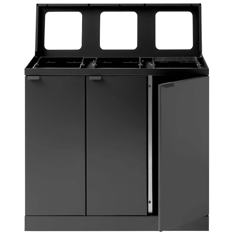 Affaldssystem affaldssortering spande Bica 870 3X45l antr.