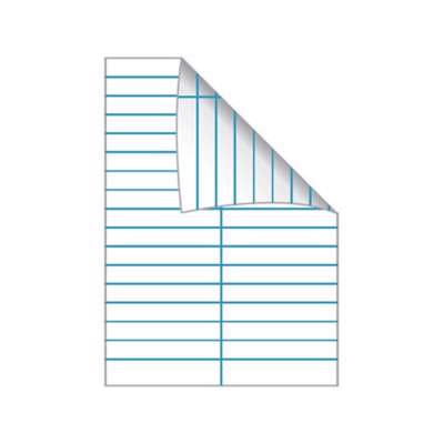 Glosehæfte Bantex A6 lin 24bl 70g rød