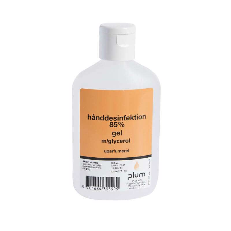 Hånddesinfektion Plum flydende 85 % ethanol 120 ml