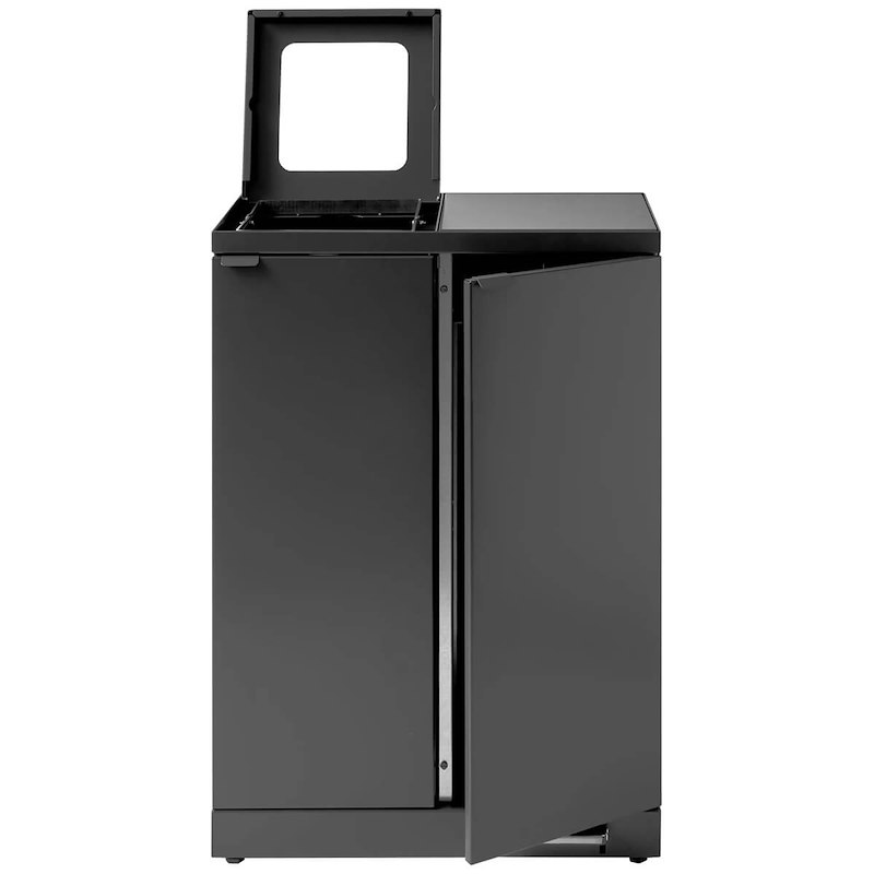 Affaldssystem affaldssortering Bica 974 2x65L, antrazit H845
