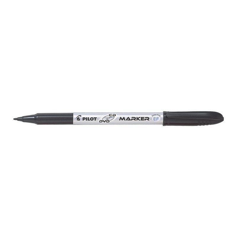 Marker Pilot CD/DVD Begreen 0,6mm sort
