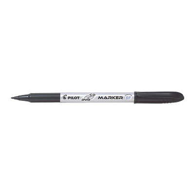 Marker Pilot CD/DVD Begreen 0,6mm sort
