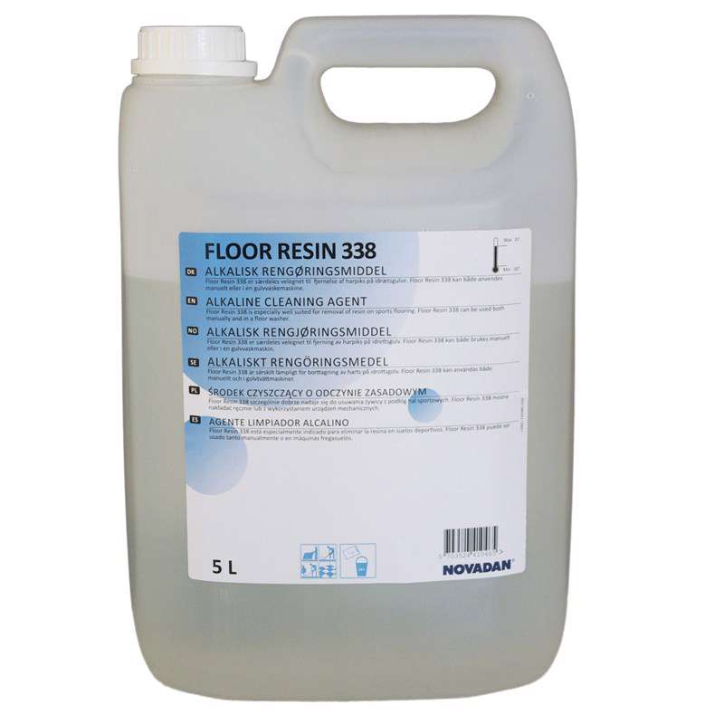 Harpiksfjerner floor resin 338 41046 5l/stk