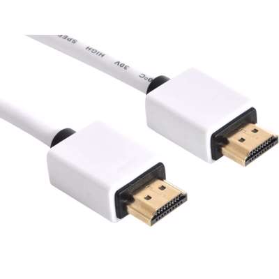 Kabel HDMI Saver 2.0 hvid, 2m