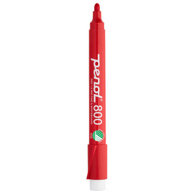 Whiteboard marker Penol 800 1,5mm rød rund spids