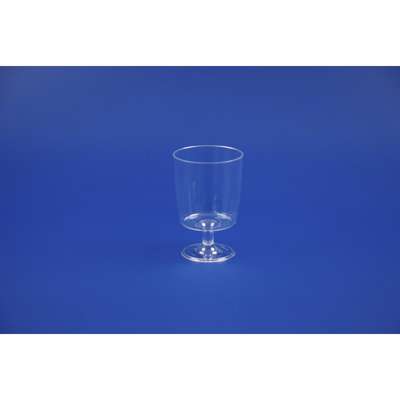Plastikglas vin 15cl m/fod 1410 10stk/ps