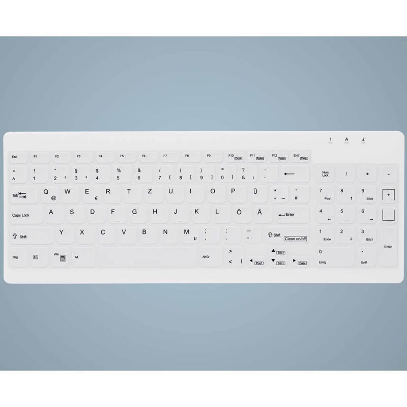 Tastatur Cherry AK-C7012 Hygiejnisk USB NumPad Nordisk