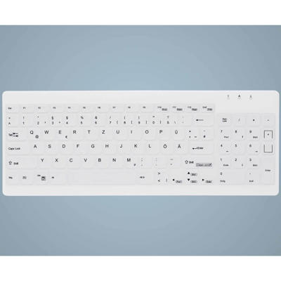 Tastatur Cherry AK-C7012 Hygiejnisk USB NumPad Nordisk