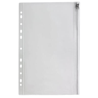 Plastlomme A4 m/lynlås, 2071-08 pr stk.