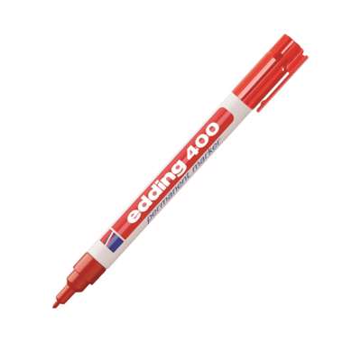 Marker Edding 400 1mm rød