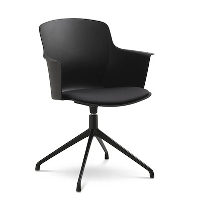 Konferencestol Xpo Mia Swivel sort HE636 Fabric