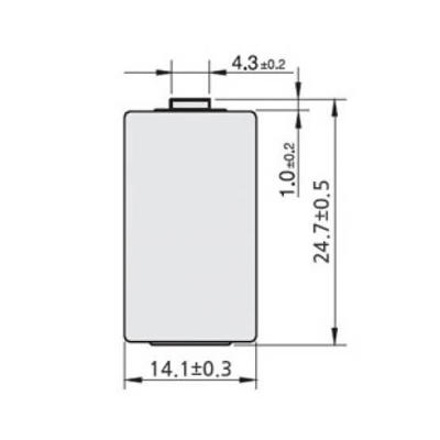 Batteri Tekcell Lithium 1/2 AA 3,6V 1200mAh