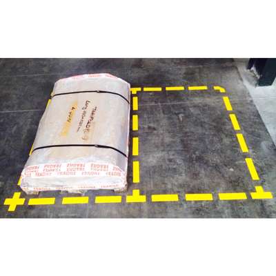 Gulvmærker Streg Duraline Strong 50x0,7x150mm gul /10stk