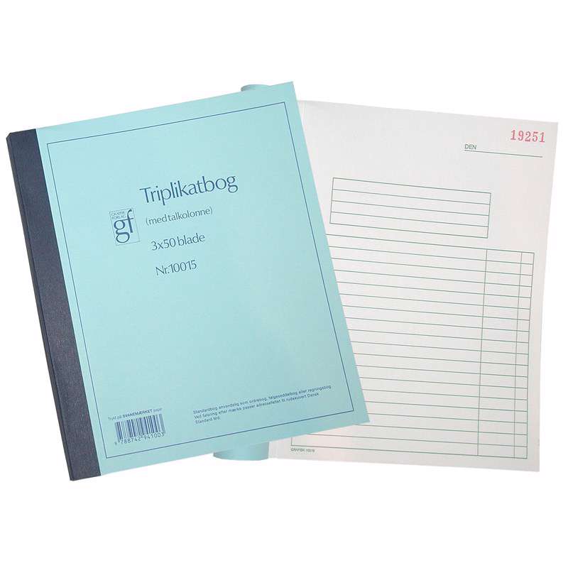 Ugeseddel 2027 197x148 mm 50 bl m/kopi