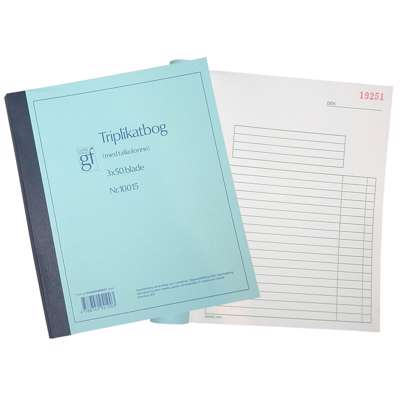 Ugeseddel 2027 197x148 mm 50 bl m/kopi