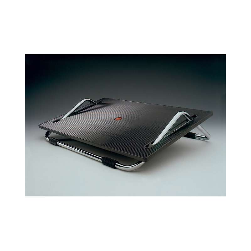 Fodstøtte Twin Ergonomic sort/krom 3121