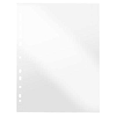 Plastlomme A4 Bantex glasklar 0,12mm åben top 100stk/pak