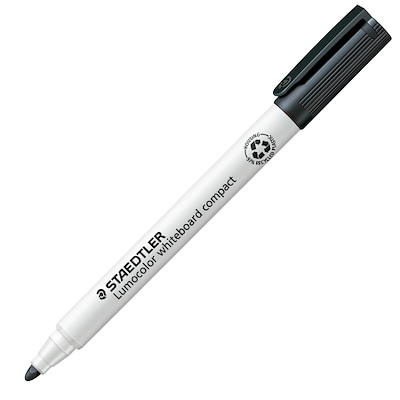 Whiteboard marker Lumocolor Compact 341 1-2mm sort