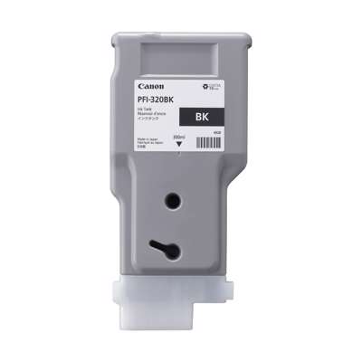 Farvepatron Canon PFI-320BK Black Printcartdridge 300ml