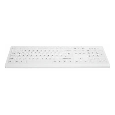 Tastatur Cherry AK-C7412 Hygiejnisk vandtæt IP68 Nordisk