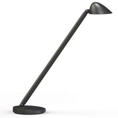 Lampe Unilux Jack t/bord m/USB-port LED sort