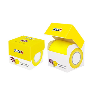 Note Roll Extra Sticky 50mmx10m Neon Gul