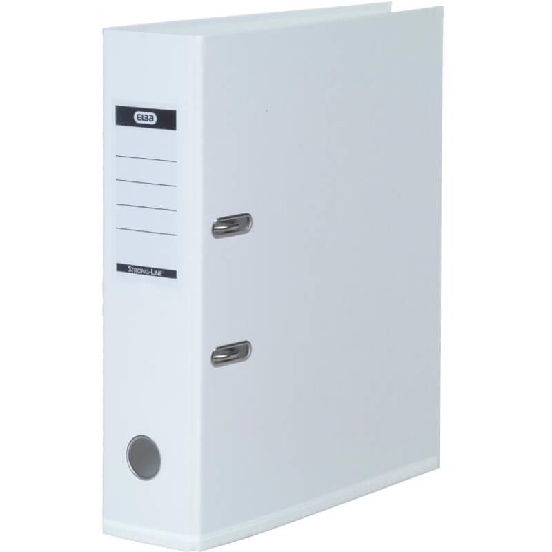 Brevordner ELBA PP A4 hvid bred 1414-07