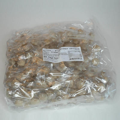 Bolcher Kiss Powder Drops karamel m/snuspulver 1 kg