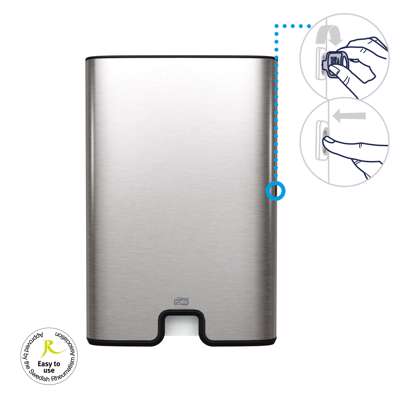 Dispenser Tork Xpress H2 stål t/papirhåndkl 460004