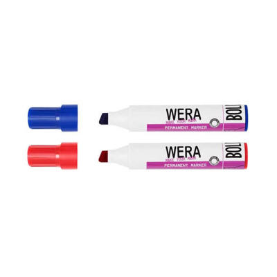 Marker WERA permanent jumbo kantet spids