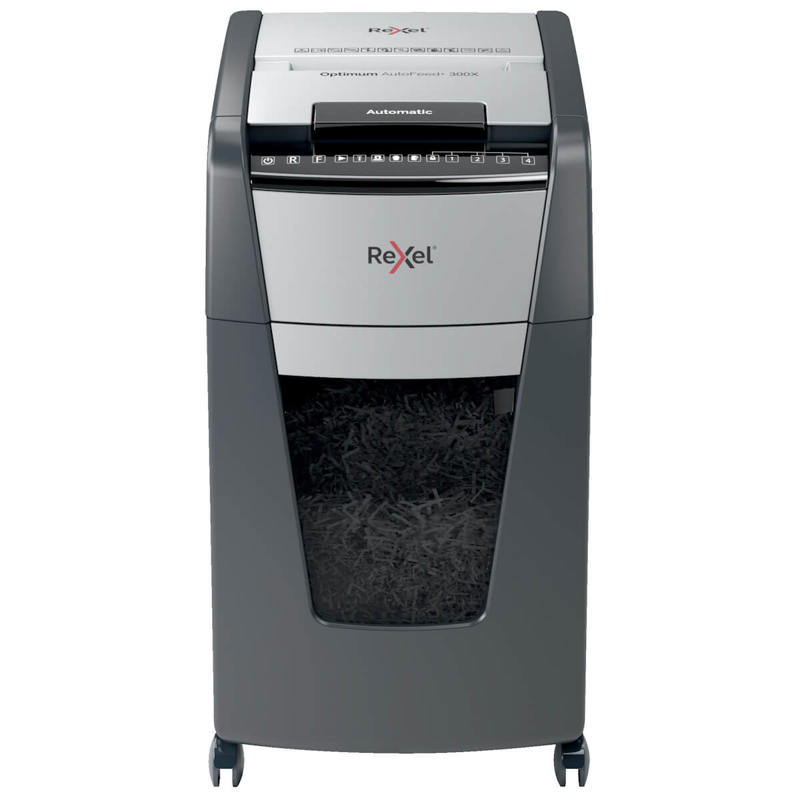 Makuleringsmaskine Rexel Optimum 300X Autofeed+ 4x26 P4 60L