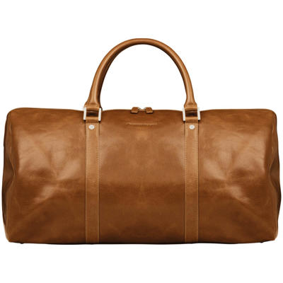 Weekender Bag Kastrup, læder tan/brun